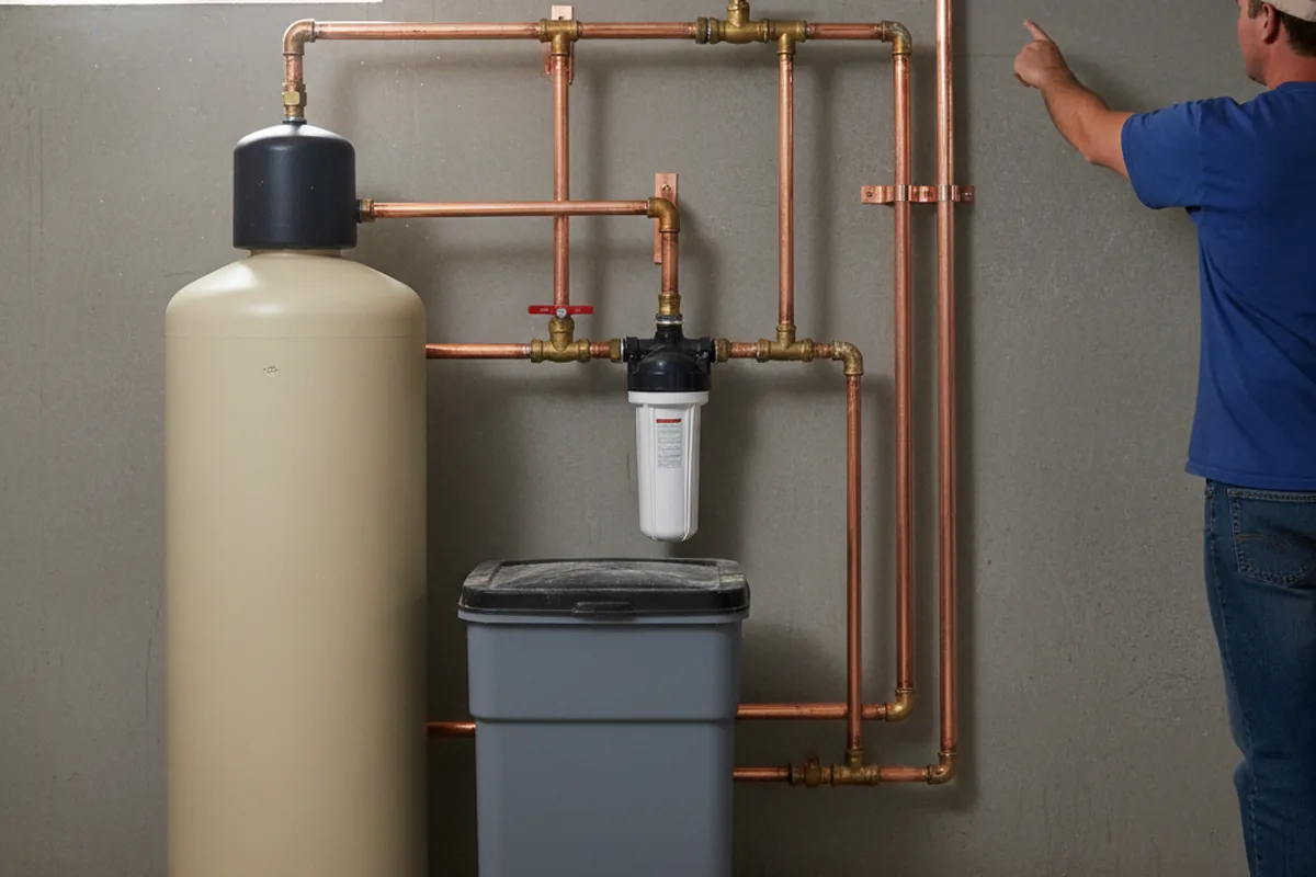 Whole-house water treatment system installed in Kneeland